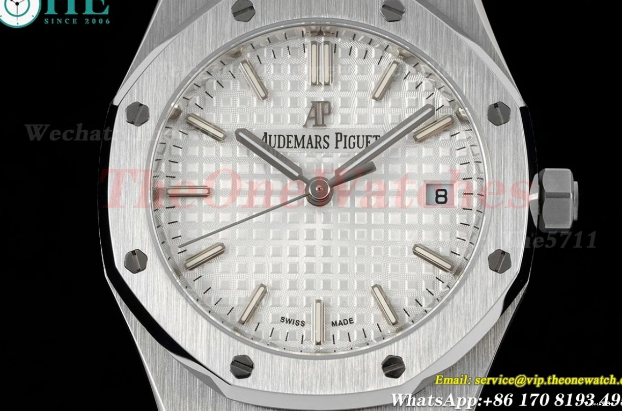 White 77350 Oak Royal  SS 34mm A5800 8F Ladies SS Dial 0113